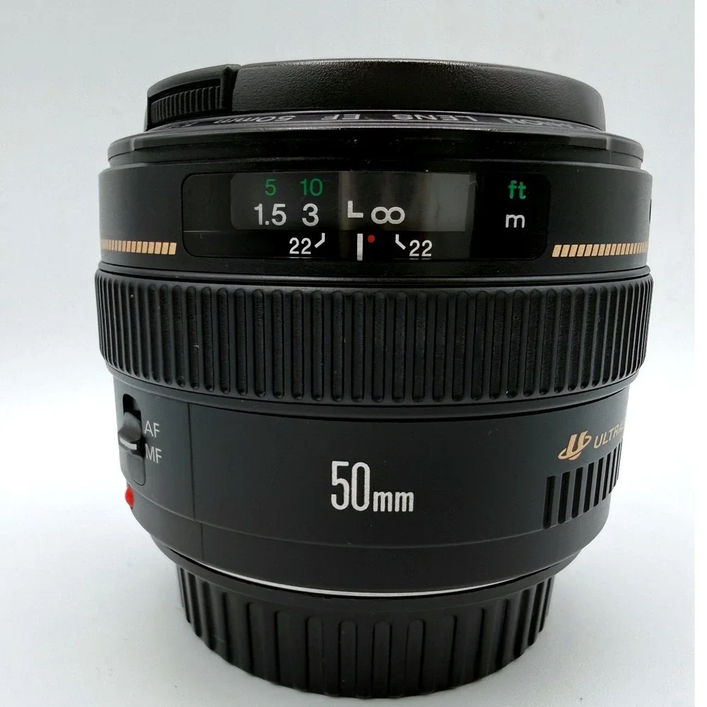 Canon EF 50mm f/1.4 USM Prime Lens for Canon DSLR Cameras Made in Japan